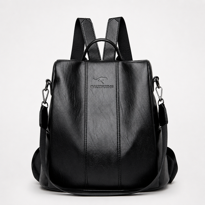 Lunavia – Convertible Leather Backpack Crossbody Bag for Women
