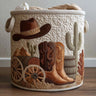 Western Spirit Quilted Basket