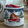 Alpine Christmas Truck Laundry Basket