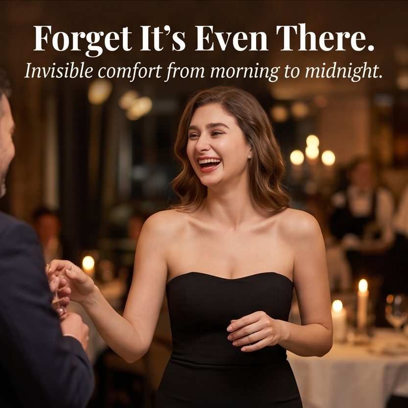 Stayva – Strapless Bra with Crossover Back