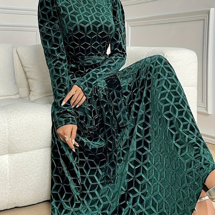 Margaux | Vintage Velvet Maxi Dress