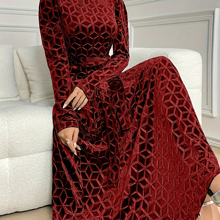 Margaux | Vintage Velvet Maxi Dress