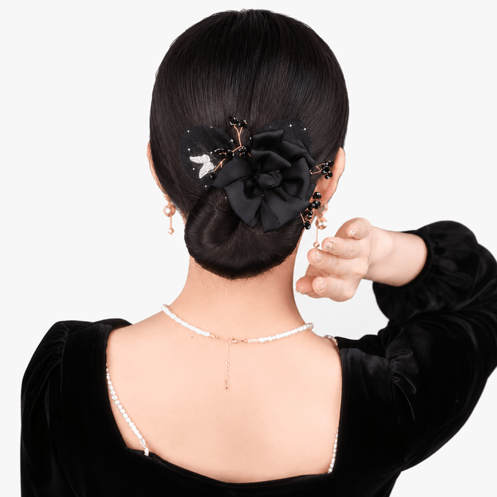 Florenza - Elegant Floral Hair Knots for Women