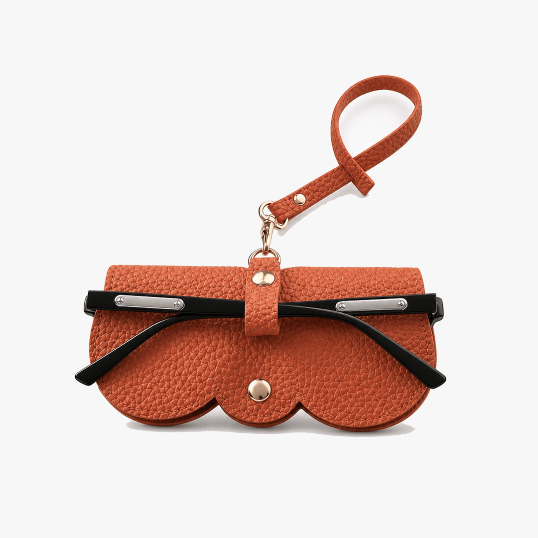 Brandary - Soft PU Leather Sunglasses Pouch