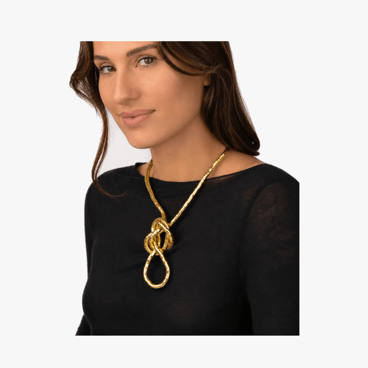 Serpina - Flexible Snake Necklace and Bracelet Set