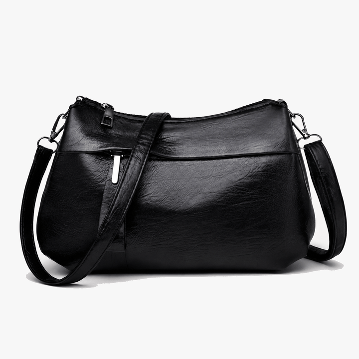 Carria - Soft Leather Crossbody With 3 Compartments