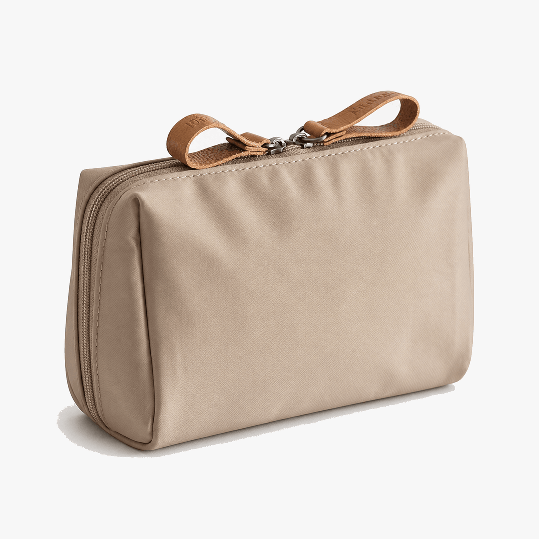 Miora - Double Zipper Makeup Bag for Travel