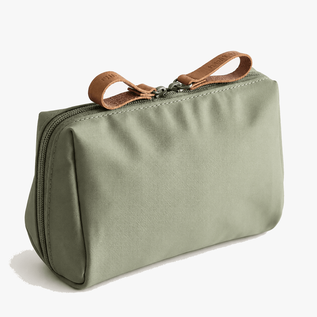 Miora - Double Zipper Makeup Bag for Travel
