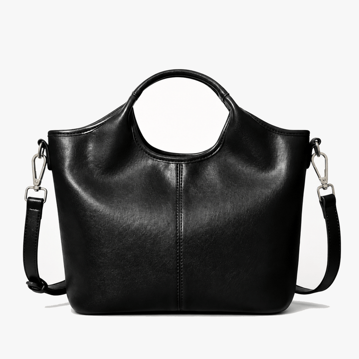 Halona – Sculpted Soft Leather Tote Bag