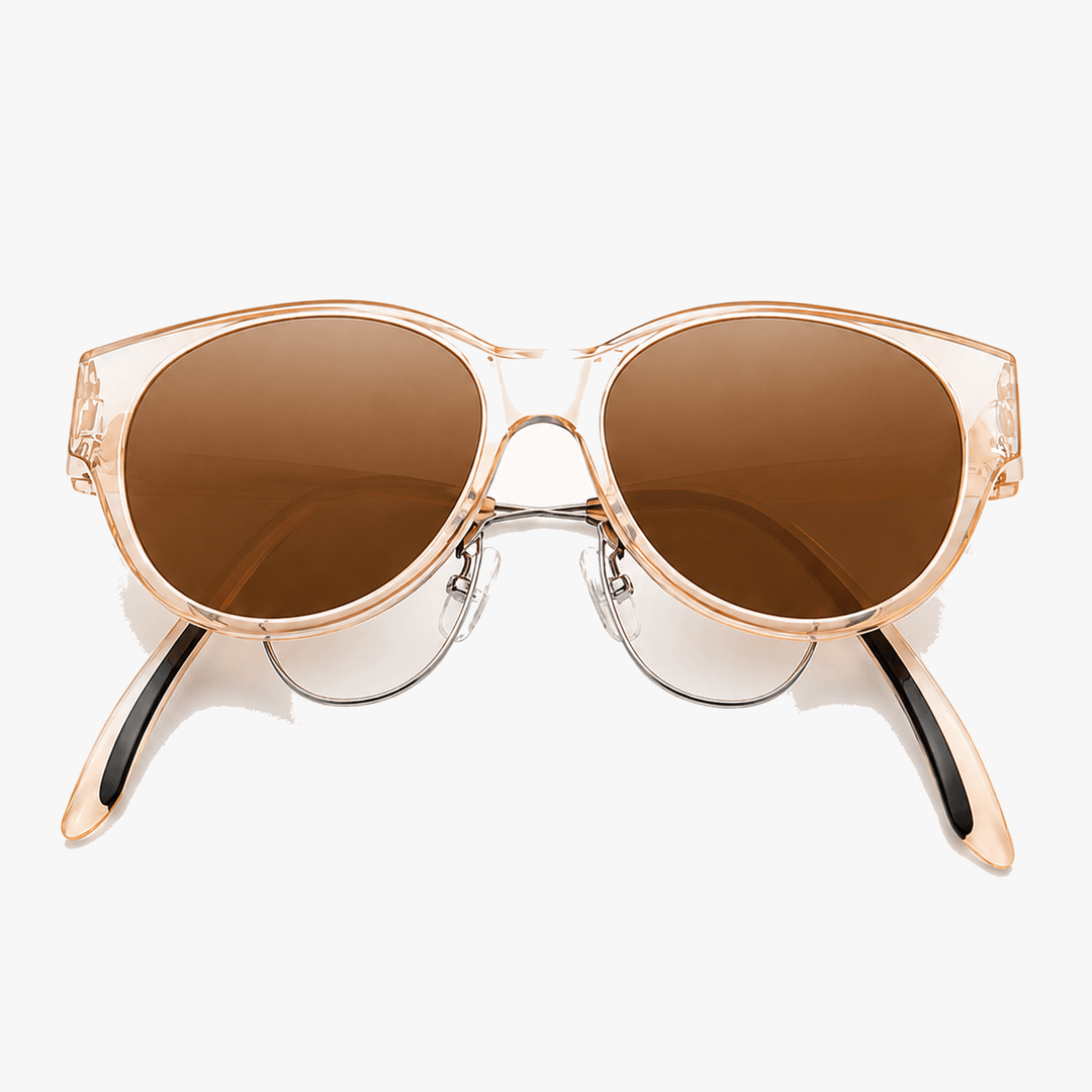 Soluna – Oversized Cat Eye Sunglasses for Wear Over Glasses
