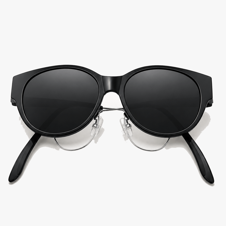 Soluna – Oversized Cat Eye Sunglasses for Wear Over Glasses