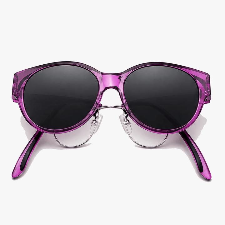 Soluna – Oversized Cat Eye Sunglasses for Wear Over Glasses