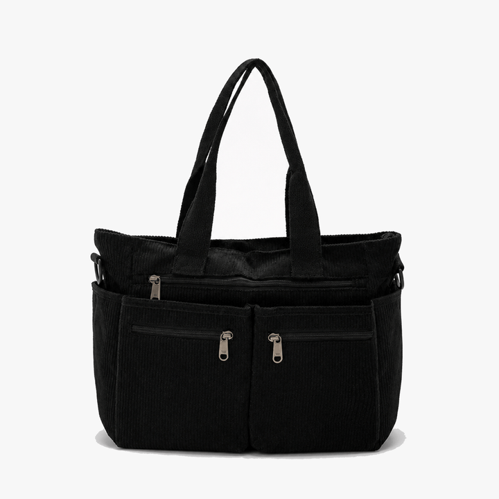 Lunavia – Corduroy Utility Tote with 6 Pockets