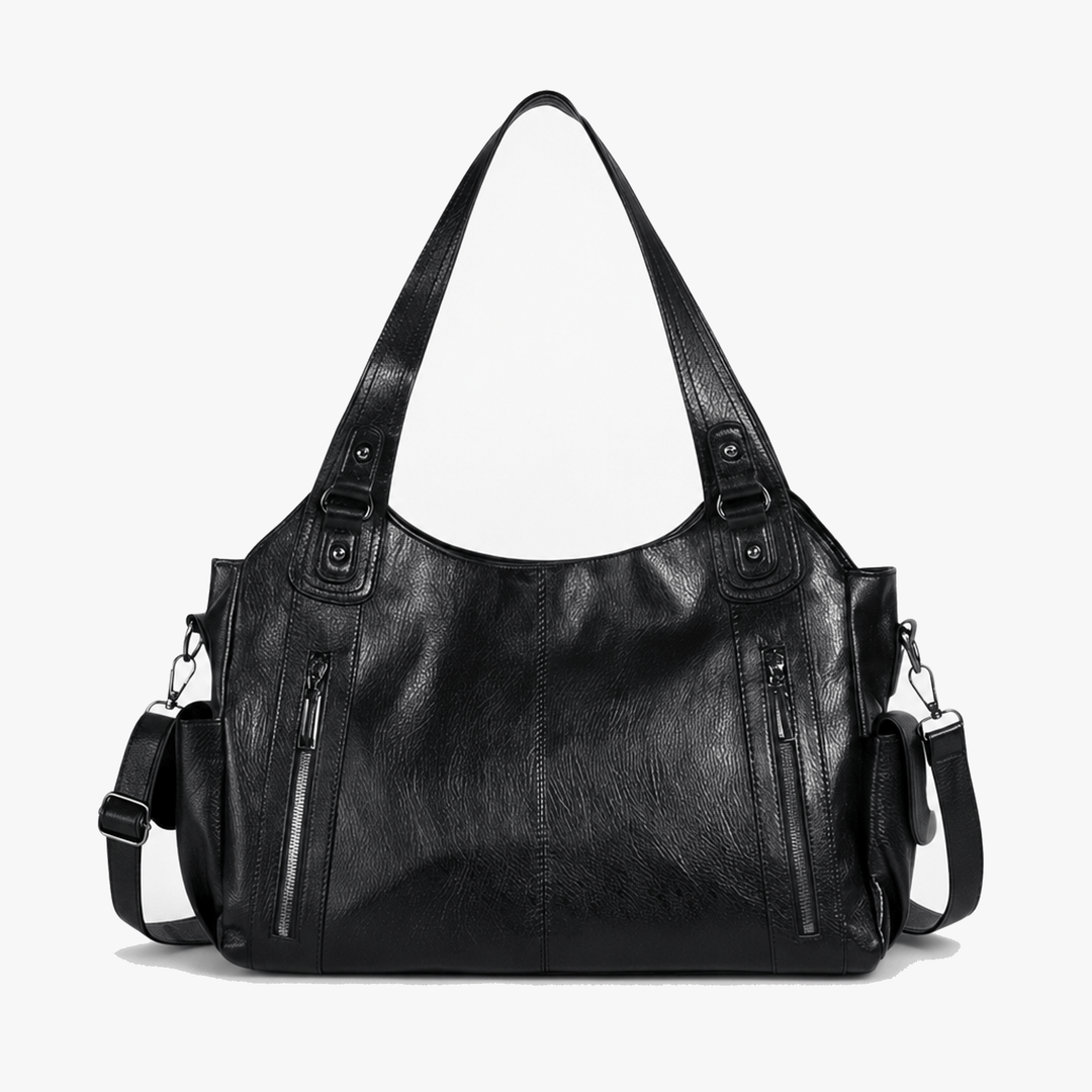 Noirvere – Slouchy Vegan Leather City Tote