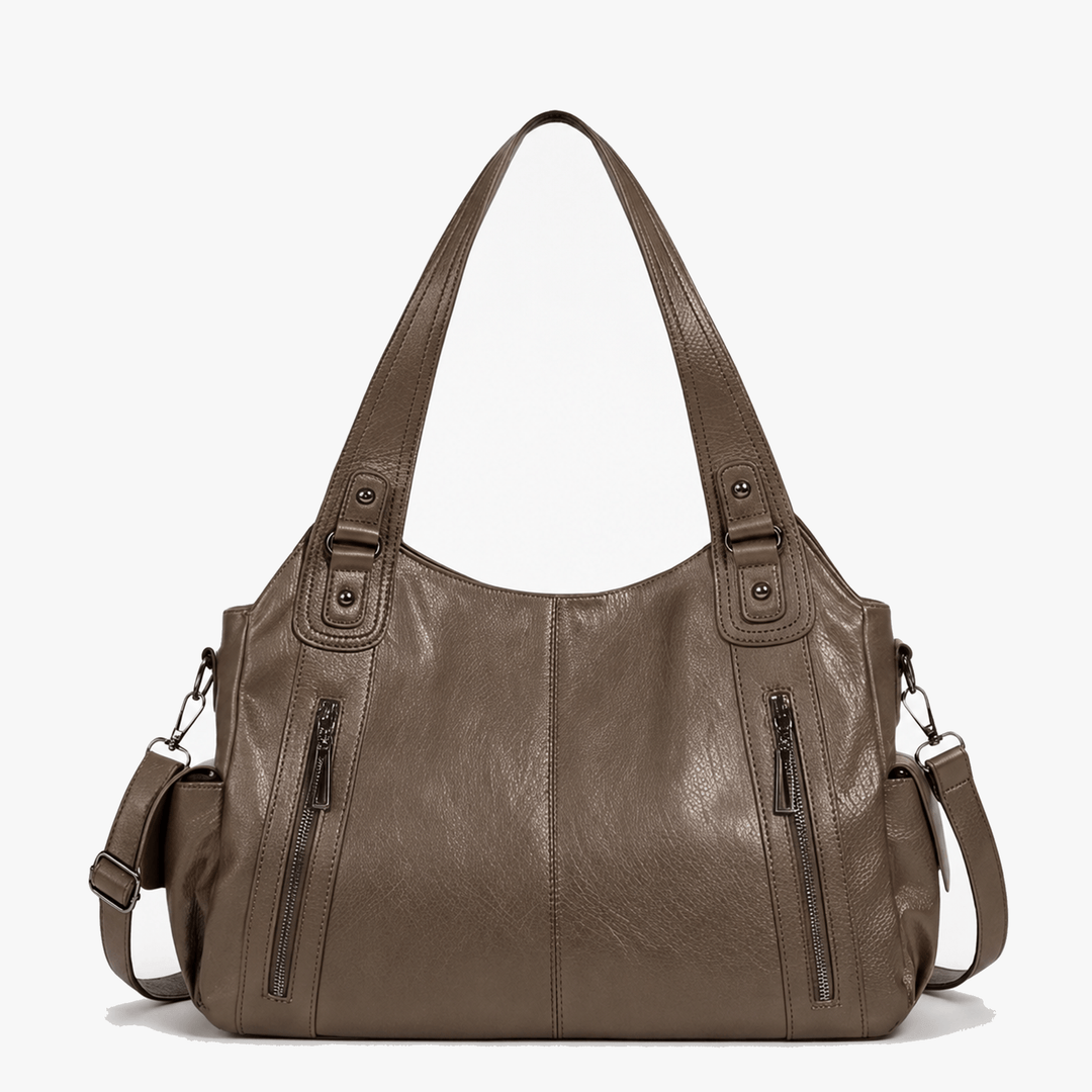 Noirvere – Slouchy Vegan Leather City Tote