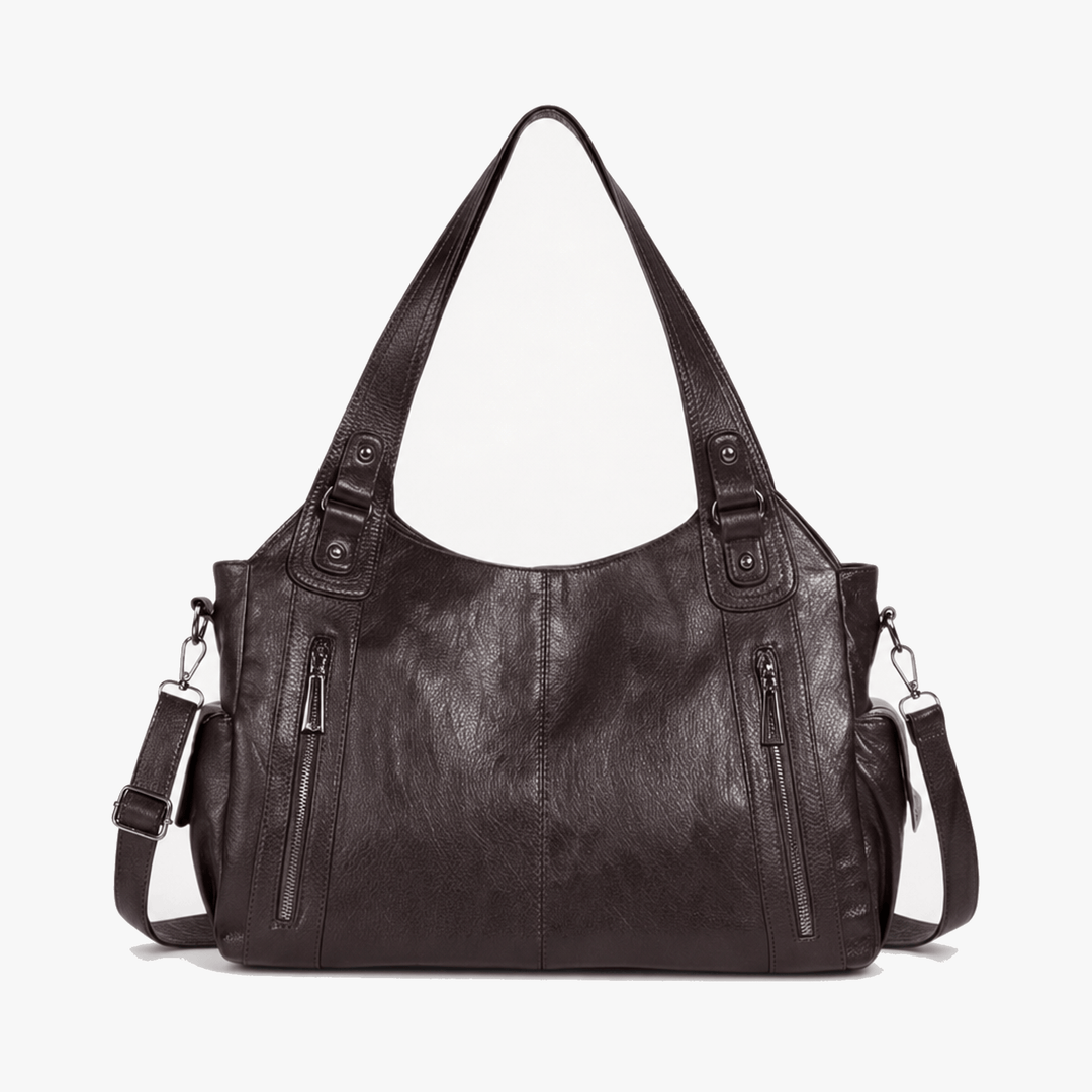 Noirvere – Slouchy Vegan Leather City Tote