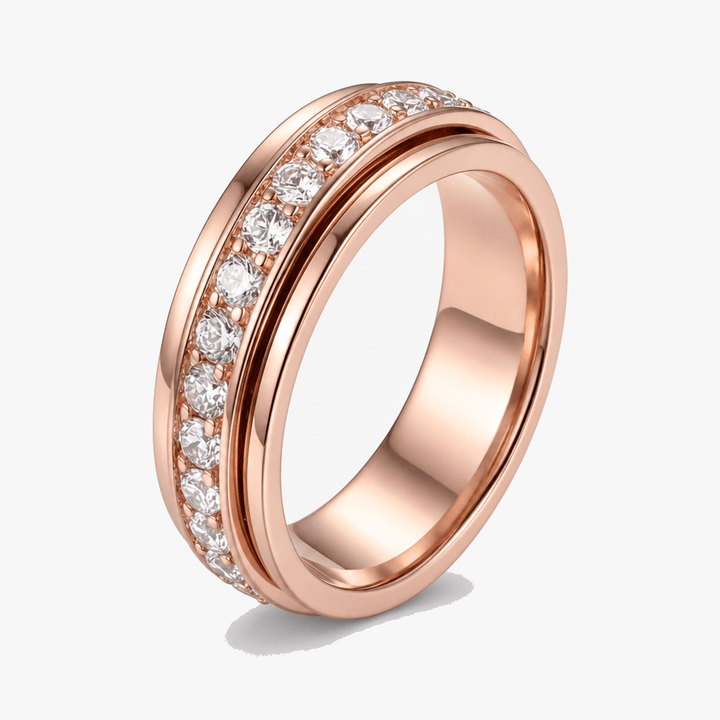 Serenova Rotating Zirconia Spinner Ring