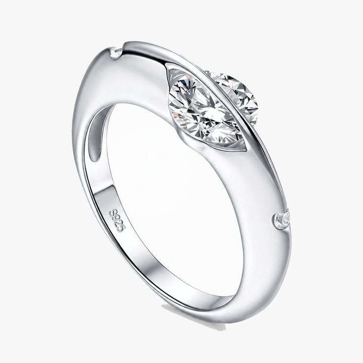 Starfable – S925 Sterling Silver Spinning Star Ring