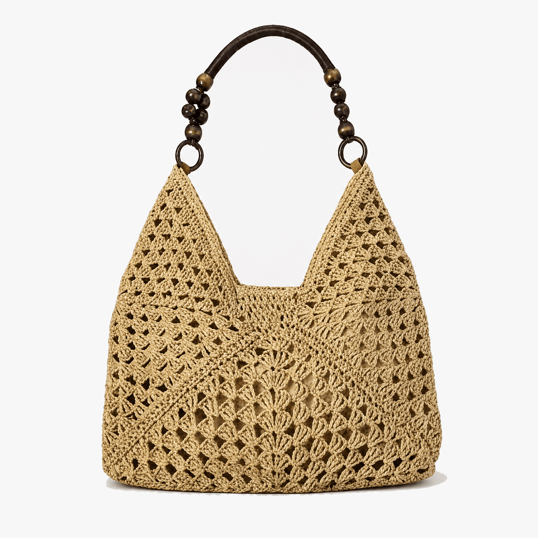 Solèra – Crochet Summer Tote with Hidden Lining