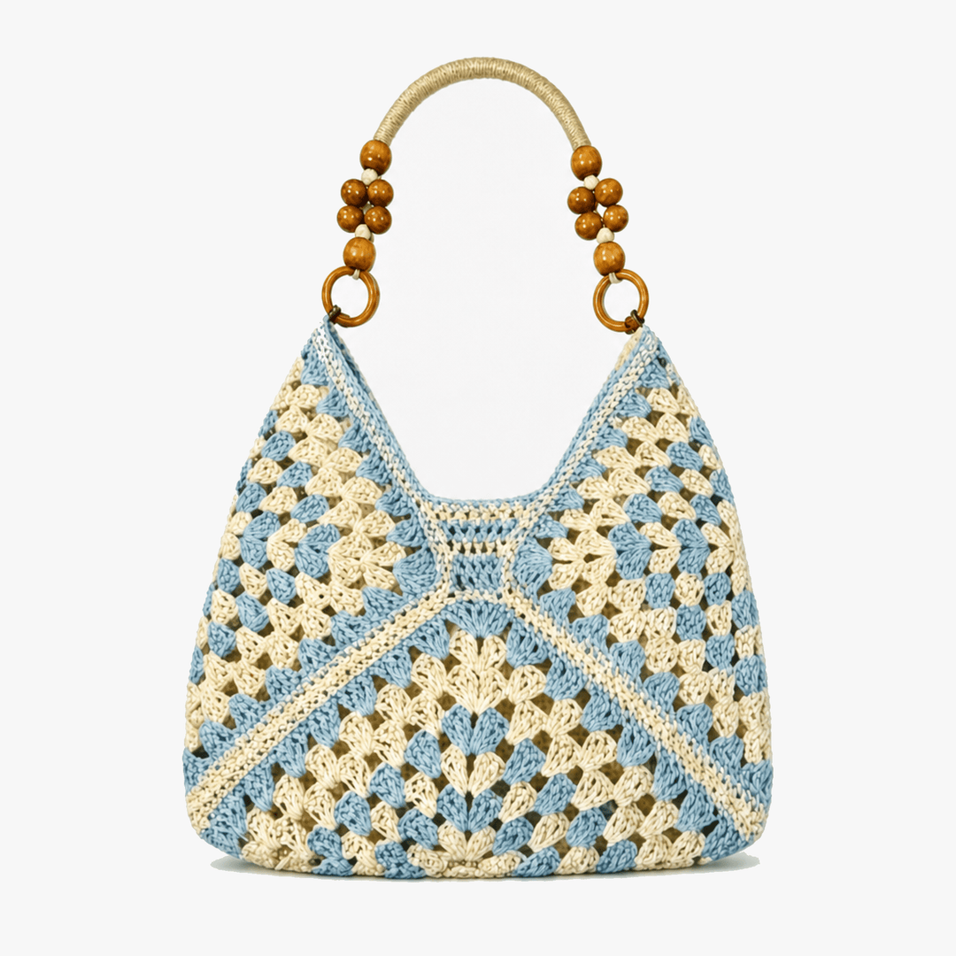 Solèra – Crochet Summer Tote with Hidden Lining