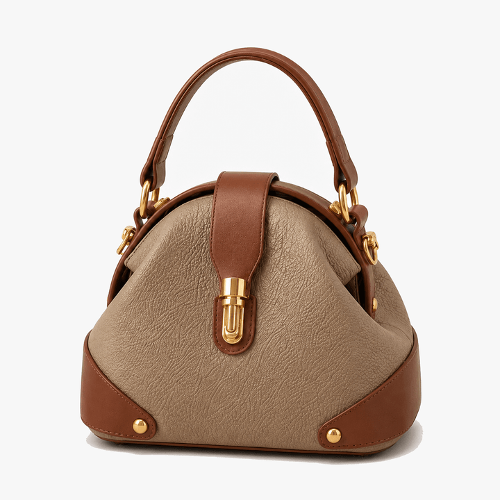 Cola™ – Two-Tone Leather Handbag for Day to Night