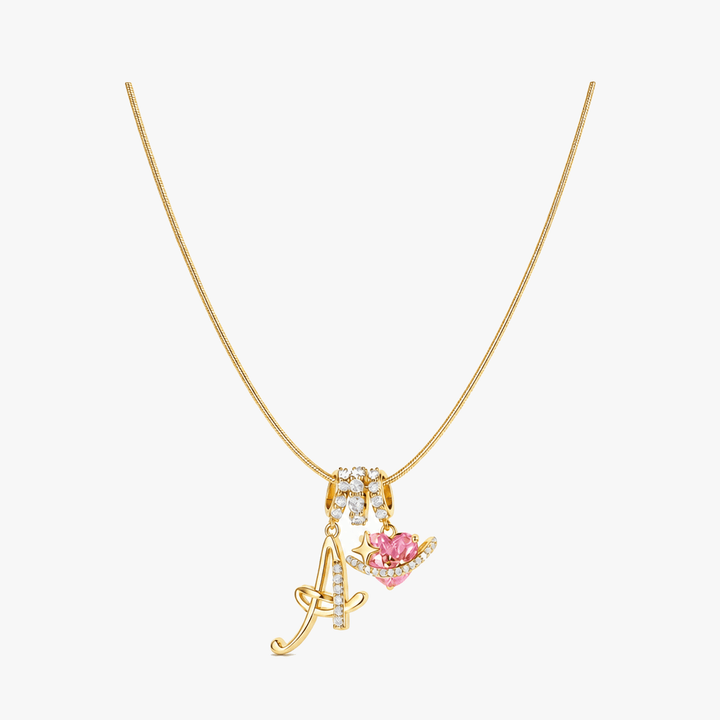 Levara – Personalized Initial Heart Necklace