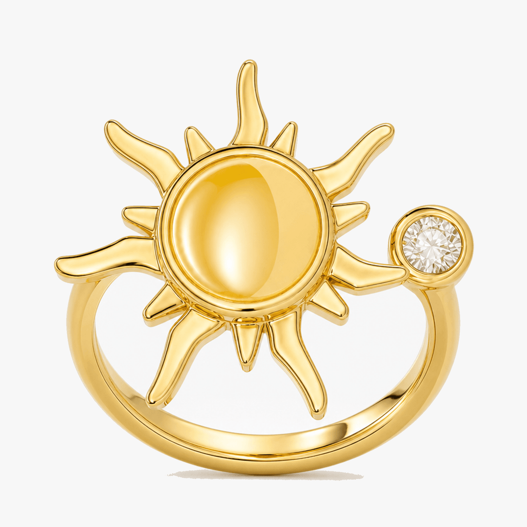 Lunessa - Moon and Star Calming Ring