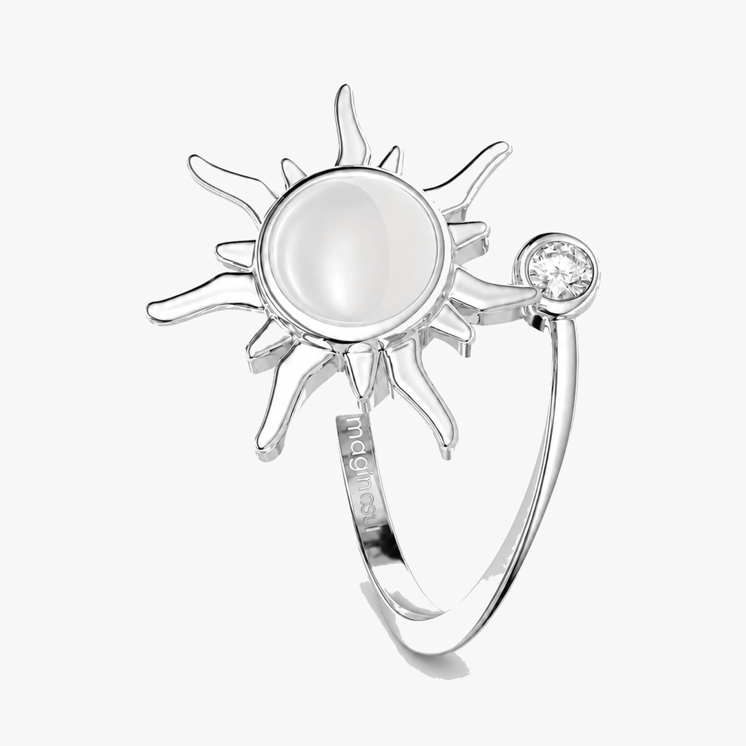 Lunessa - Moon and Star Calming Ring