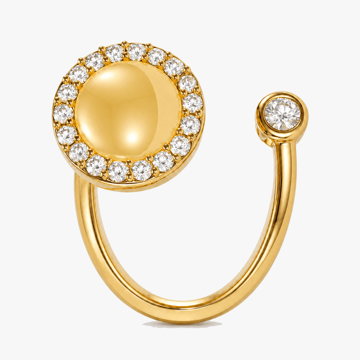 Lunessa - Moon and Star Calming Ring