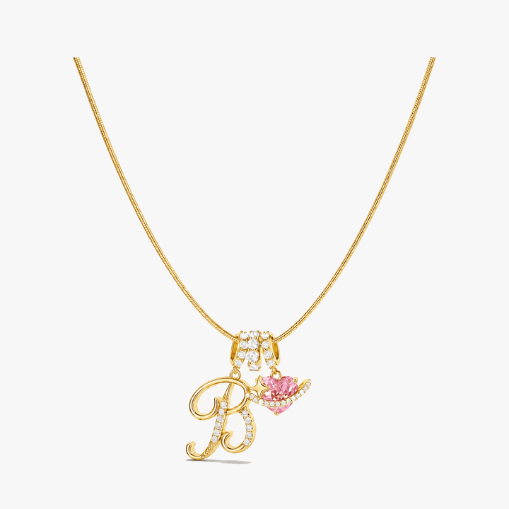 Levara – Personalized Initial Heart Necklace