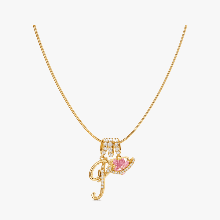 Levara – Personalized Initial Heart Necklace