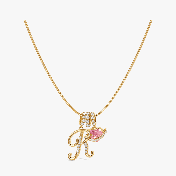 Levara – Personalized Initial Heart Necklace