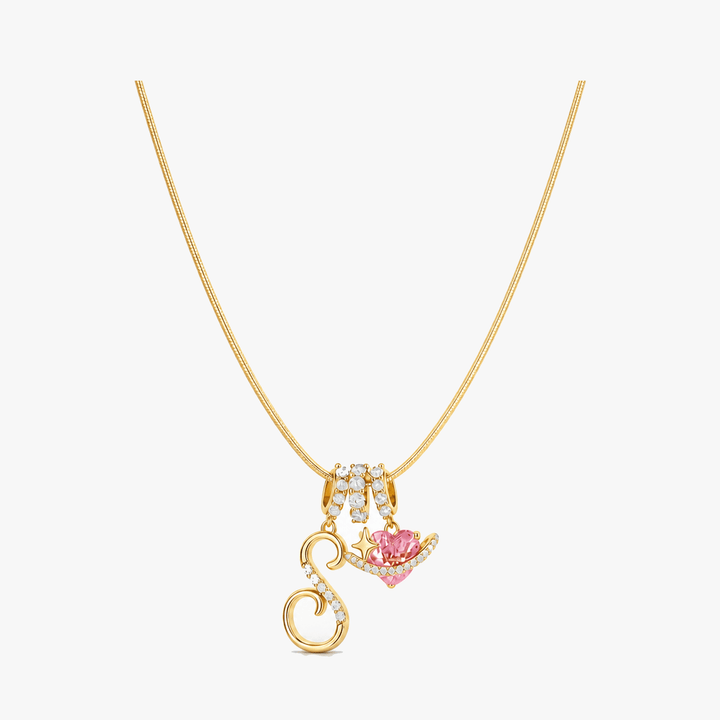 Levara – Personalized Initial Heart Necklace