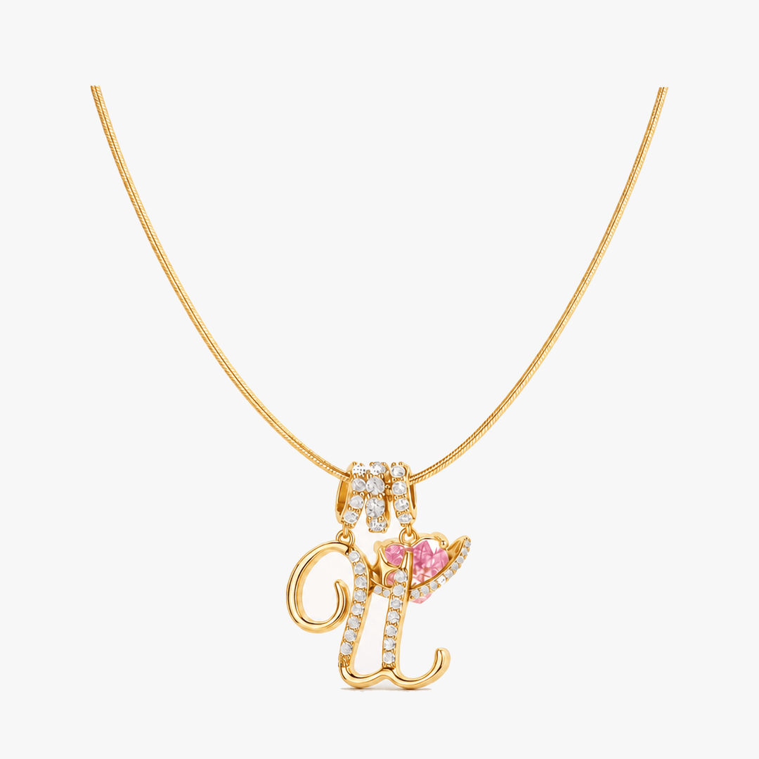 Levara – Personalized Initial Heart Necklace