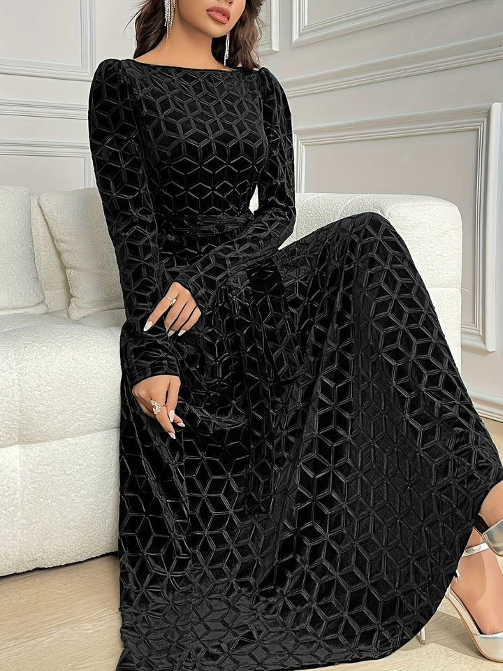 Margaux | Vintage Velvet Maxi Dress