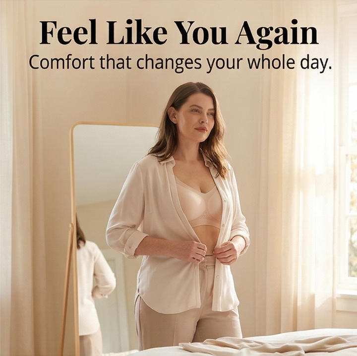 Veluna – Invisible Wide Band Wireless Support Bra