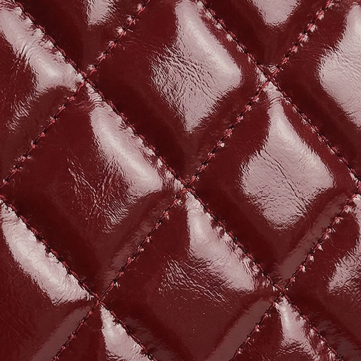 Belaire – Quilted Handbag with Silk Scarf Handles