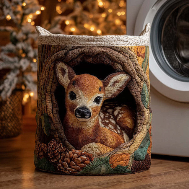 Deerwood Hideaway Laundry Basket