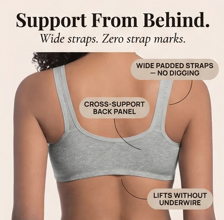 Veluna - Wireless Front Closure Comfort Bra