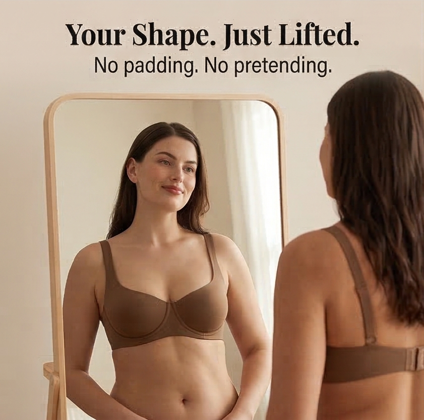 Veluna - Seamless Unlined Balconette Bra