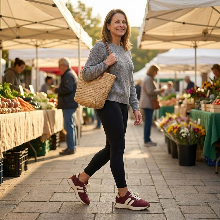 Velora - Retro Suede Sneakers for All Day Comfort