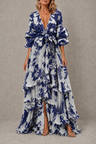 Victoria | Tiered Bow Belt Dress