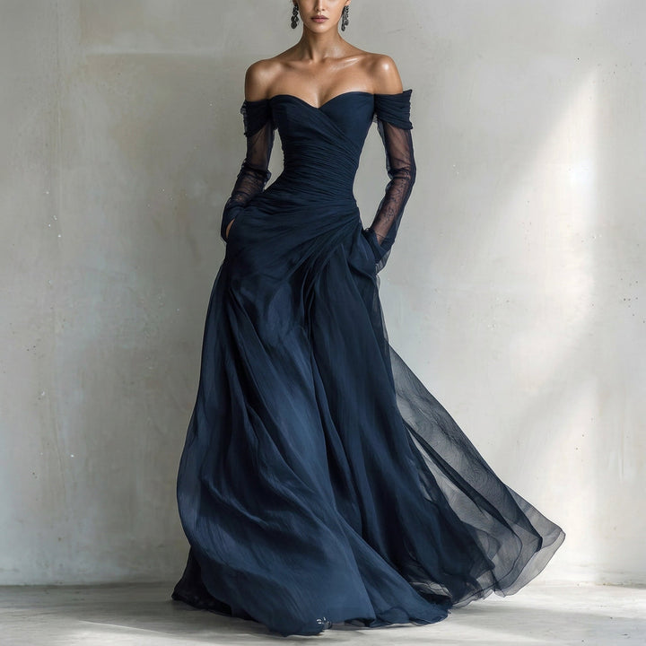 Eleonora | Long Off-Shoulder Dress