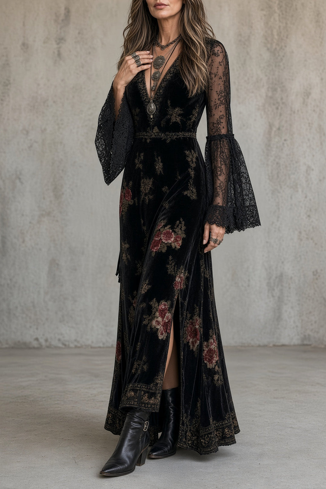 Natalie | Velvet Dress for Special Occasions