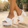 Elvara – Chunky Platform Heel Sandals