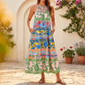 Vivanya – Women's Bold Floral Summer Maxi Dress