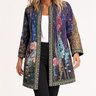 Patrice – Art-Print Open Jacket for Effortless Style