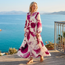 Floressa – Abstract Floral Maxi Dress