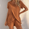 Solenza – Women's Tulip-Hem Two-Piece Summer Set