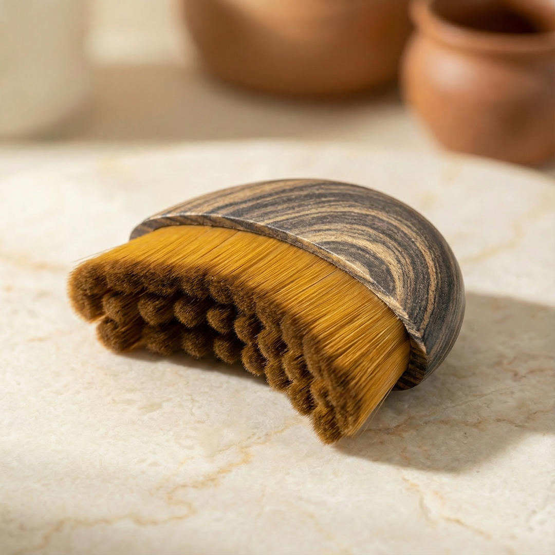 Veluna – Soft Bristle Facial Contour Brush